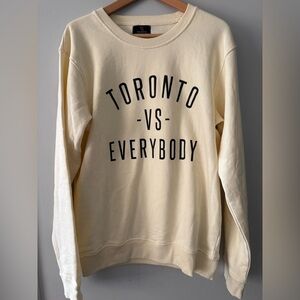 Peace Collective P/C Toronto Vs Everyone Sweatshirt, Unisex